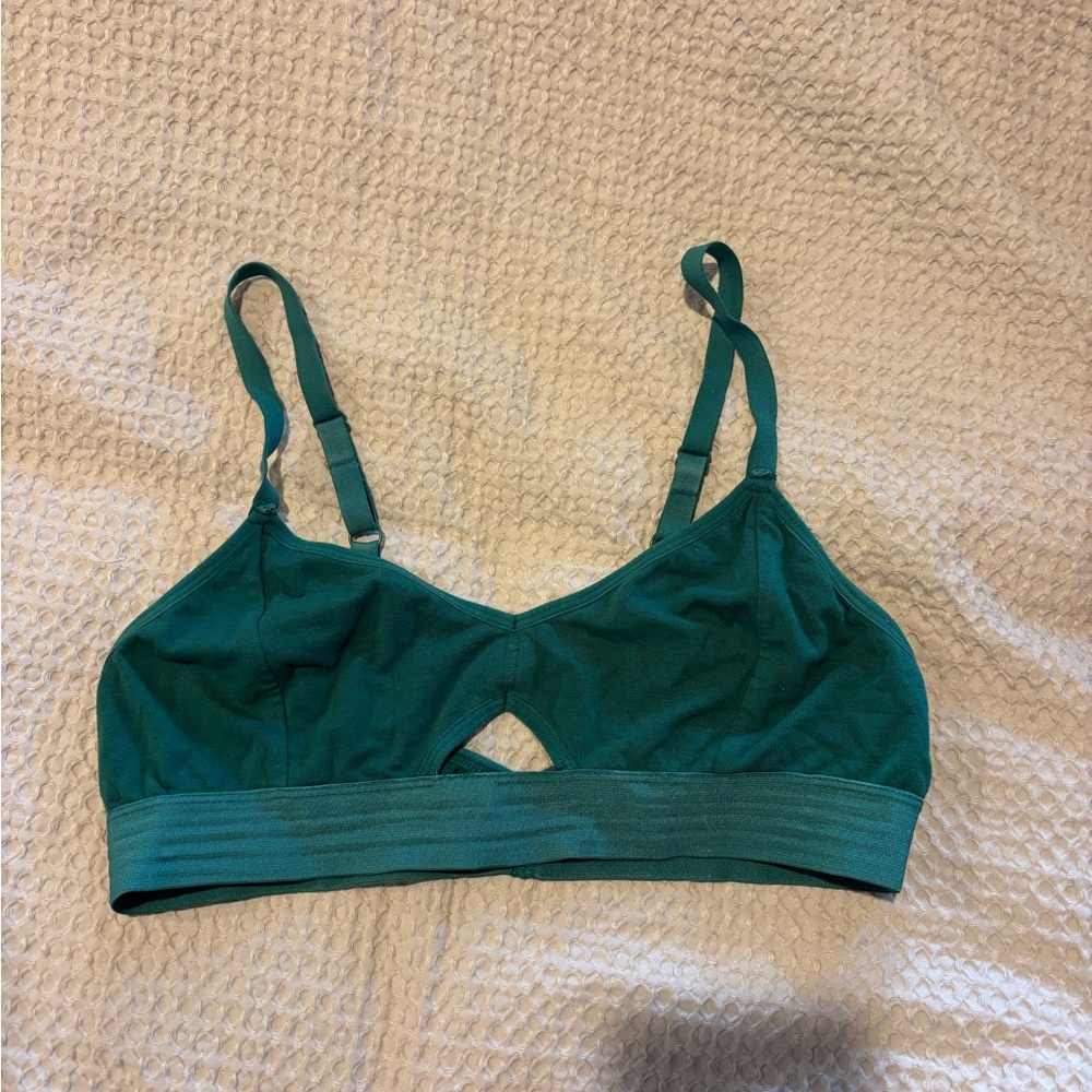 Richer Poorer Green Bralette